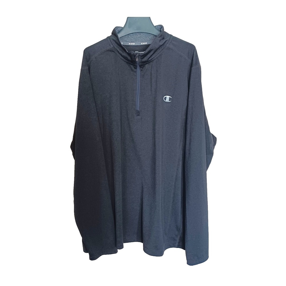 Champion Powertrain Black Long Sleeve Athletic Performance Vapor Shirt Men's XL